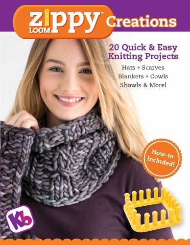 Бумажная книга «Zippy Loom Creations: 20 Quick & Easy Knitting Projects», автор К. Б. Лумс - фото №1