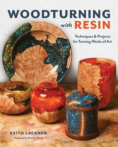 Бумажная книга «Woodturning with Resin: Techniques & Projects for Turning Works of Art», автор Кит Лакнер - фото №1