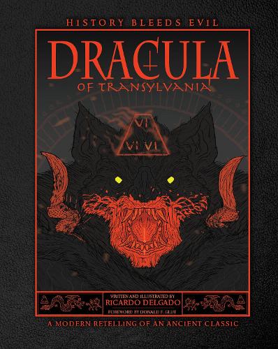 Паперова книга «Dracula of Transylvania», автор Рікардо Дельгадо - фото №1