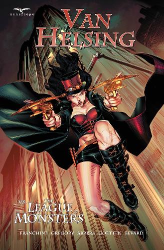 Паперова книга «Van Helsing vs The League of Monsters», авторів Дейв Франкіні, Равен Грегорі - фото №1