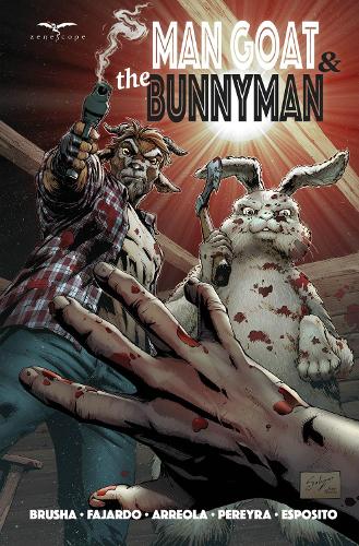 Паперова книга «Man Goat and The Bunnyman», автор Джо Бруша - фото №1