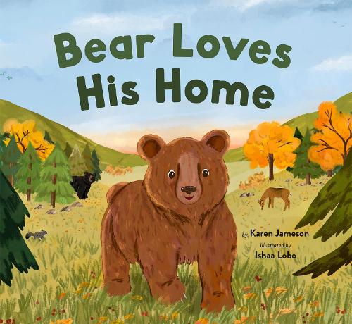 Бумажная книга «Bear Loves His Home», автор Карен Джеймсон - фото №1