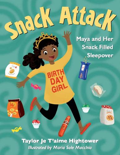 Бумажная книга «Snack Attack: Maya and Her Snack Filled Sleepover», автор Йанг Ауторс Паблишинг - фото №1