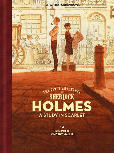 Бумажная книга «The First Adventure of Sherlock Holmes: A Study in Scarlet», автор Артур Конан Дойл - фото №1