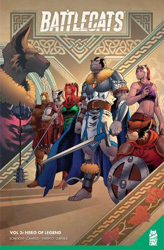 Бумажная книга «Battlecats Vol. 3: Hero of Legend», автор Марк Лондон - фото №1