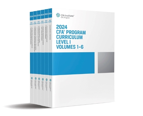Паперова книга «2024 CFA Program Curriculum Level I Box Set», автор CFA Institute - фото №1