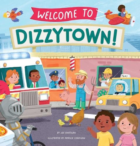 Бумажная книга «Welcome to Dizzytown!», автор Джо Ратиган - фото №1