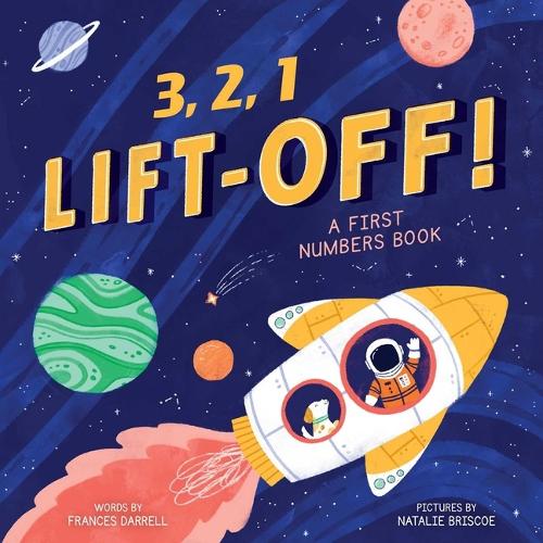 Бумажная книга «3,2,1 Liftoff! (A First Numbers Book)», автор Little Genius Books - фото №1
