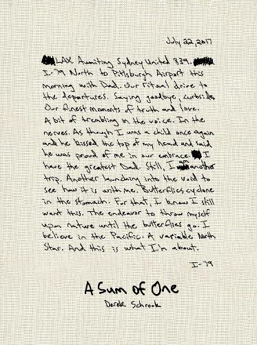 Бумажная книга «A Sum of One: Being In-Focus From An Arrangement Of Places Traveled», автор Дерек Шрок - фото №1