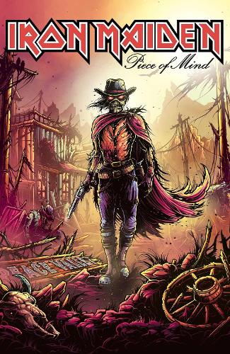Бумажная книга «Iron Maiden: Piece of Mind», авторов Элисон Сэмпсон, Энтони Джонстон, Брайан Поузен, Брюс Дикинсон, Крис Роберсон, Кристиан Росадо, Иван Брэндон, Джон Реппион, Лия Мур - фото №1