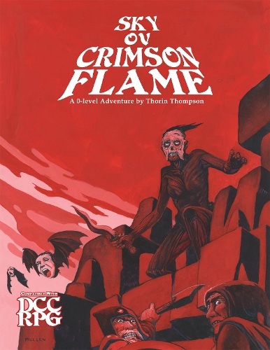 Бумажная книга «Sky of Crimson Flame (DCC RPG)», автор Торин Томпсон - фото №1