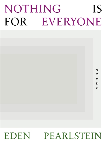 Паперова книга «Nothing Is for Everyone», автор Іден Перлстайн - фото №1