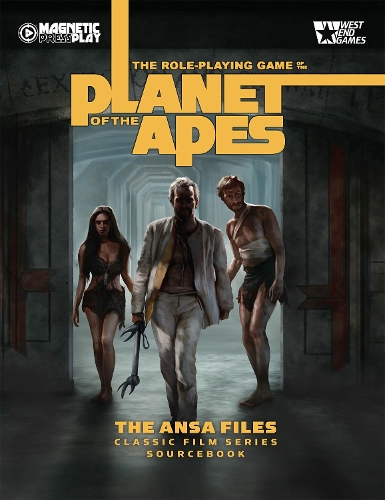 Бумажная книга «The Role-Playing Game of the PLANET OF THE APES THE ANSA FILES», авторов Эндрю Э. К. Гаска, Дэвид Аваллон, Э. Л. Томас - фото №1