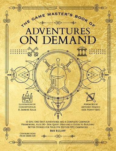 Паперова книга «The Game Master's Book of Adventures on Demand», автор Бен Еглофф - фото №1