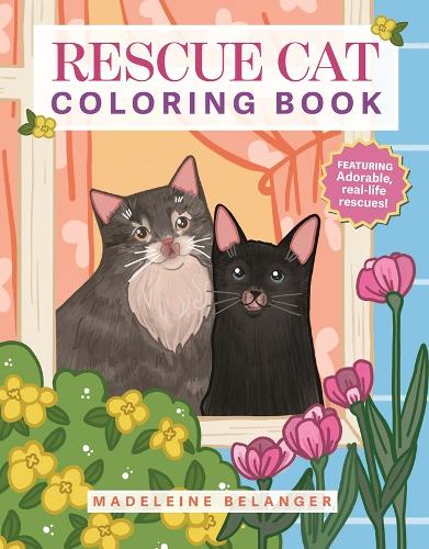 Бумажная книга «Rescue Cat Coloring Book: Featuring adorable, real-life rescues!», автор Мадлен Беланжер - фото №1