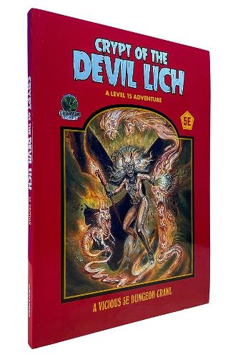 [object Object] «Crypt of the Devil Lich - 5e - Softcover Edition», автор Кріс Дойл - фото №1