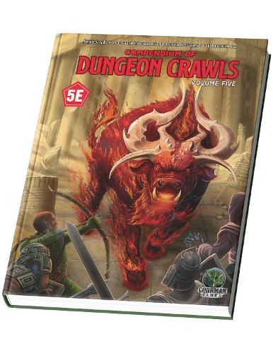 Бумажная книга «Compendium of Dungeon Crawls #5: A Collection of Quests», автор Гудман Стафф - фото №1