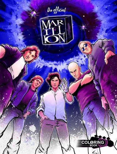 Паперова книга «The Official Marillion Coloring Book: The H Years», авторів Девід Калькано, Едуардо Бенатар - фото №1