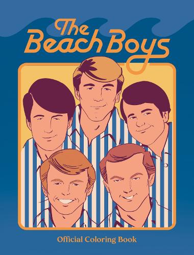 Паперова книга «The Beach Boys Official Coloring Book», автор Девід Калькано - фото №1