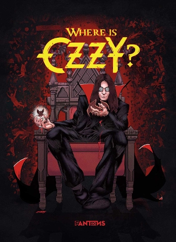 Паперова книга «Where is Ozzy?: The only official seek-and-find book», автор Девід Калькано - фото №1