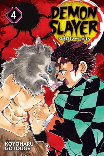 Бумажная книга «Demon Slayer. Kimetsu no Yaiba. Volume 4», автор Коёхару Готогэ - фото №1