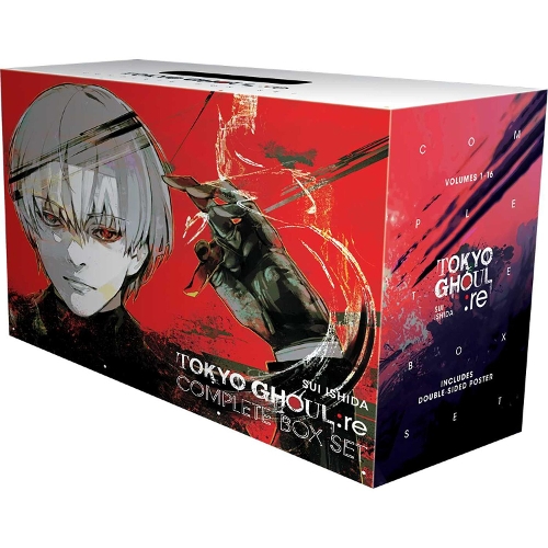 Бумажная книга «Tokyo Ghoul: re Complete Box Set: Includes vols. 1-16 with premium», автор Исида Суи - фото №1