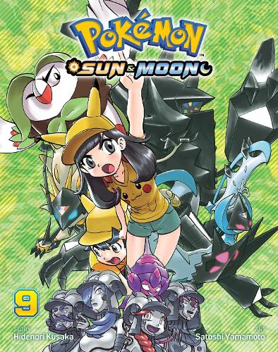 Бумажная книга «Pokémon. Sun & Moon. Volume 9», автор Хиденори Кусака - фото №1