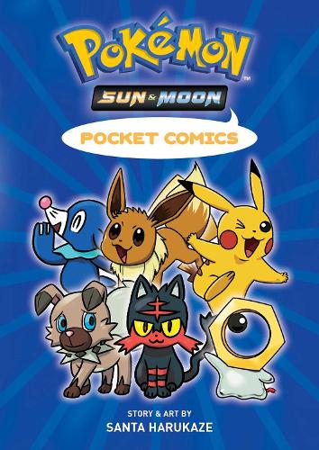 Бумажная книга « Pokemon Pocket Comics. Sun & Moon», автор Санта Харукадзе - фото №1