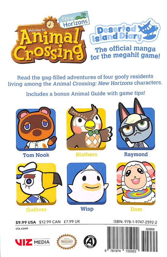 Бумажная книга «Animal Crossing. New Horizons. Volume 1. Deserted Island Diary», автор Коконасу Румба - фото №1