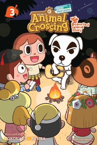 Бумажная книга «Animal Crossing: New Horizons, Vol. 3: Deserted Island Diary», автор Коконасу Румба - фото №1