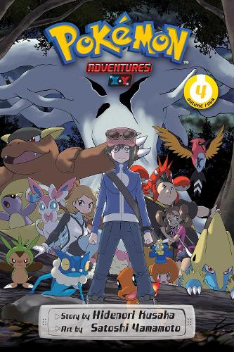 Паперова книга «Pokémon Adventures: X•Y, Vol. 4», автор Хіденори Кусака - фото №1