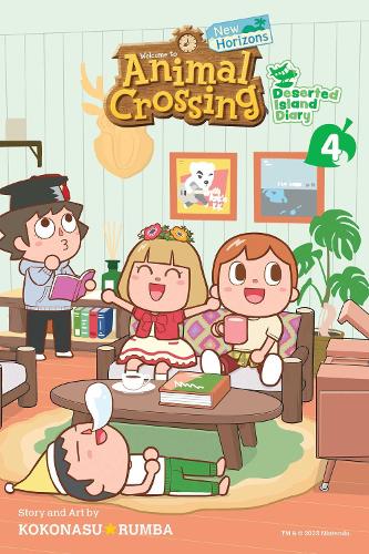 Бумажная книга «Animal Crossing: New Horizons, Vol. 4: Deserted Island Diary», автор Коконасу Румба - фото №1