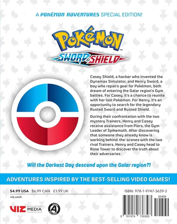 Паперова книга «Pokemon: Sword & Shield. Volume 8», автор Хіденори Кусака - фото №1