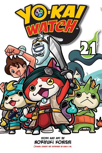 Паперова книга «YO-KAI WATCH, Vol. 21», автор Норіюкі Коніші - фото №1