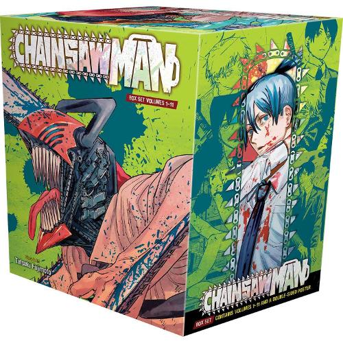 Паперова книга «Chainsaw Man. Box Set. Includes volumes 1-11», автор Тацукі Фудзімото - фото №1