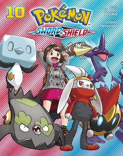 Бумажная книга «Pokémon: Sword & Shield, Vol. 10», автор Хиденори Кусака - фото №1