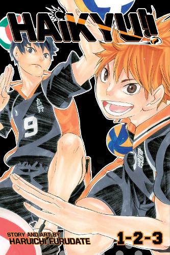 Паперова книга «Haikyu!! (3-in-1 Edition), Vol. 1: Includes vols. 1, 2 & 3», автор Харуічі Фурудате - фото №1