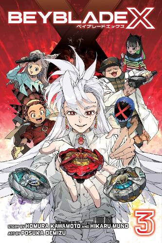 Бумажная книга «Beyblade X, Vol. 3», авторов Хикару Муно, Хомура Кавамото - фото №1