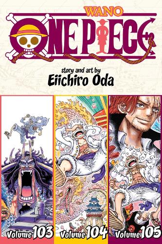 Бумажная книга «One Piece (Omnibus Edition), Vol. 35: Includes vols. 103, 104 & 105», автор Эйитиро Ода - фото №1