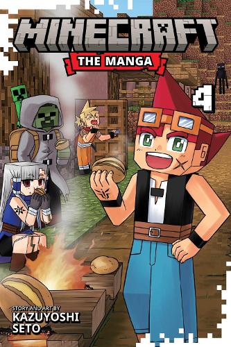 Бумажная книга «Minecraft: The Manga, Vol. 4», автор Казуйоши Сето - фото №1