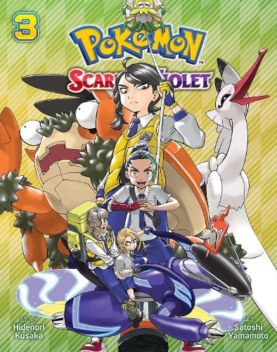 Паперова книга «Pokémon: Scarlet & Violet, Vol. 3», автор Хіденори Кусака - фото №1