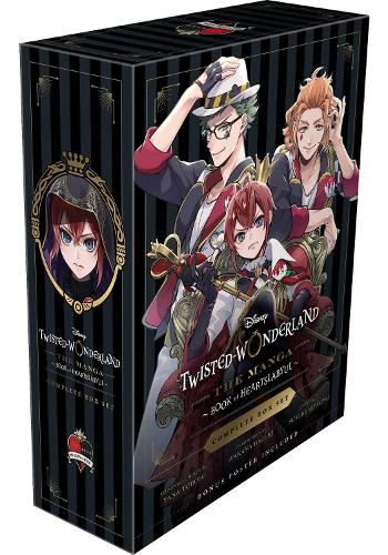 Бумажная книга «Disney Twisted-Wonderland: The Manga – Book of Heartslabyul Complete Box Set: Includes vols. 1-4 with premium», автор Вакана Хазуки - фото №1