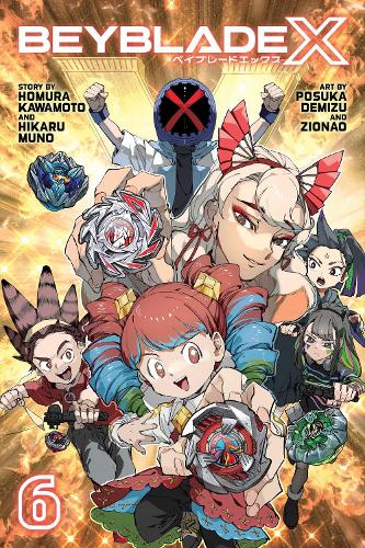 Бумажная книга «Beyblade X, Vol. 6», авторов Хикару Муно, Хомура Кавамото - фото №1