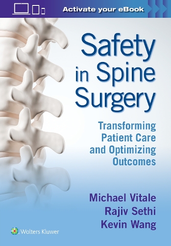 Паперова книга «Safety in Spine Surgery: Transforming Patient Care and Optimizing Outcomes», автор Майкл Вітале - фото №1