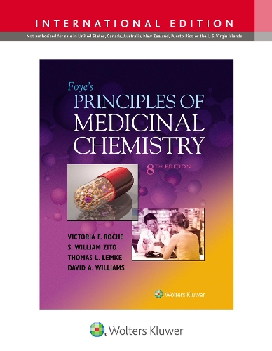 Паперова книга «Foye's Principles of Medicinal Chemistry», авторів Томас Лемке, Вікторія Ф. Рош - фото №1