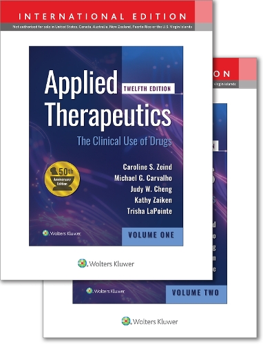 Паперова книга «Applied Therapeutics: The Clinical Use of Drugs», авторів Керолайн С. Зейнд, Джуді В. М. Ченг, Кеті Зайкен, Майкл Г. Карвальо - фото №1
