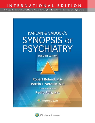 Бумажная книга «Kaplan & Sadock's Synopsis of Psychiatry», авторов Марсия Вердуин, Педро Руис, Роберт Боланд - фото №1