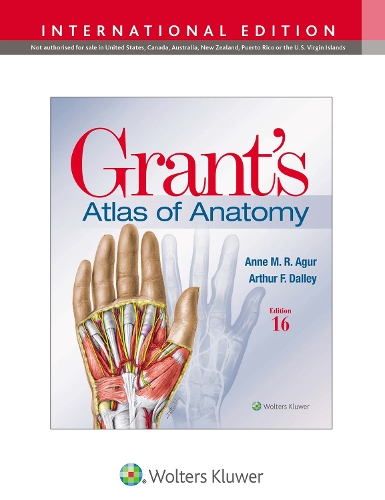 Паперова книга «Grant's Atlas of Anatomy», авторів Енн М. Р. Агур, Артур Ф. Даллі II - фото №1