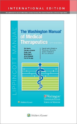 Паперова книга «The Washington Manual of Medical Therapeutics», авторів Керол Кунга, Крістін Оберле, Девін Кеш, Джон Гікман, Мохіт Харш, Сірі Анча - фото №1