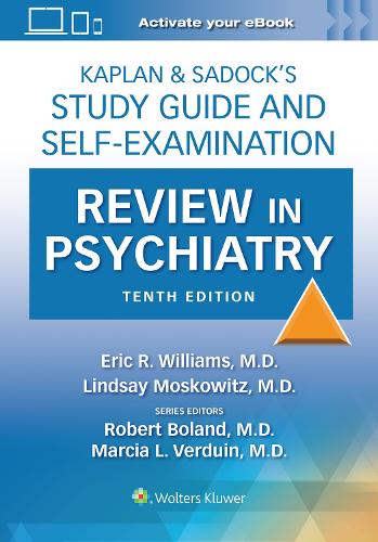 Бумажная книга «Kaplan & Sadock’s Study Guide and Self-Examination Review in Psychiatry: Print + eBook with Multimedia», авторов Эрик Рашад Уильямс, Линдси Московиц, Марсия Вердуин, Роберт Боланд - фото №1